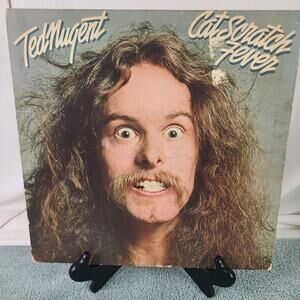 Ted Nugent Cat Scratch Fever Vinyl LP Epic JE 34700 1st Pressing 1977‎